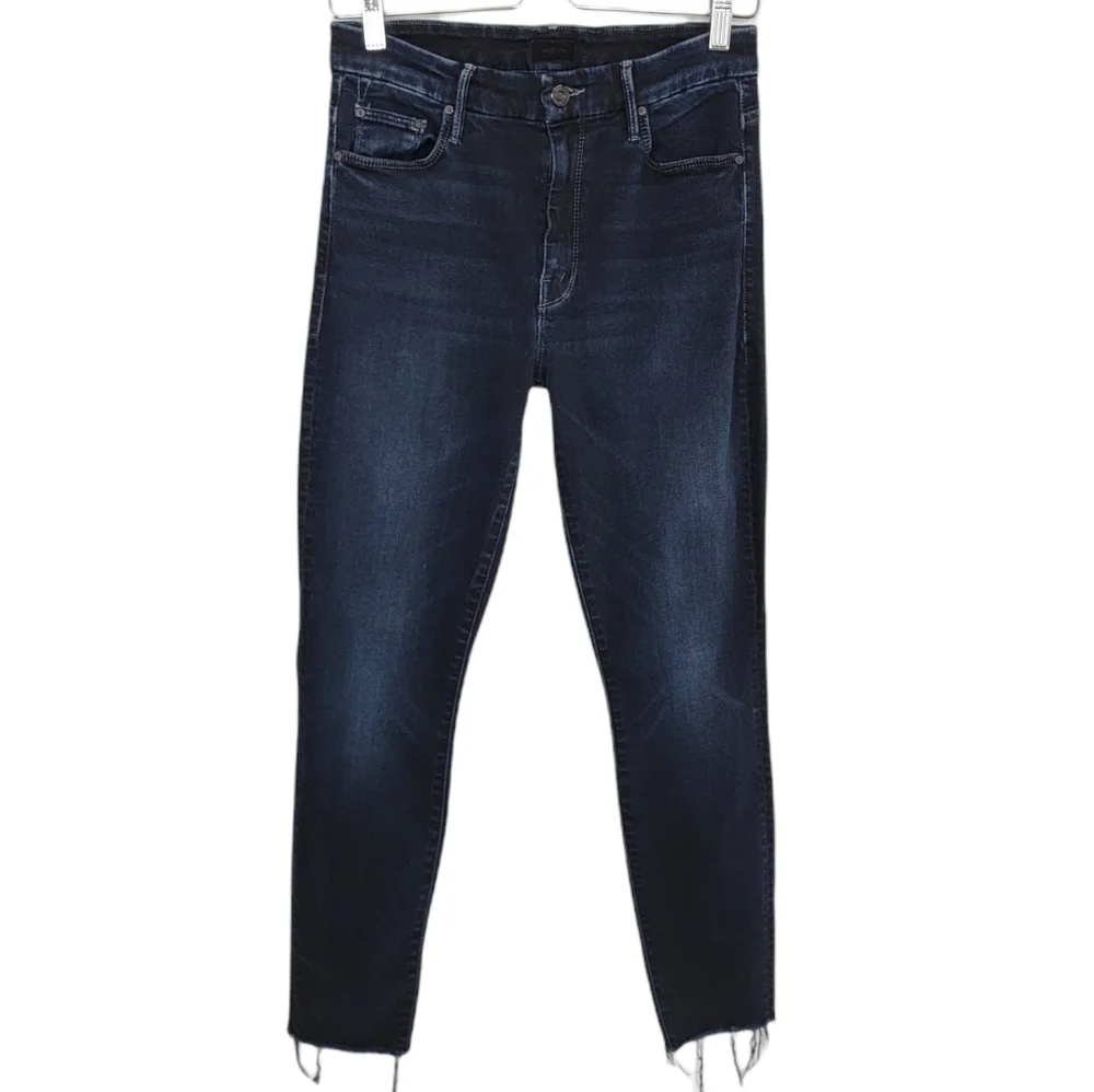 Mother The High Waisted Looker Ankle Fray Last Call Size 29